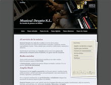 Tablet Screenshot of musicaldeusto.com